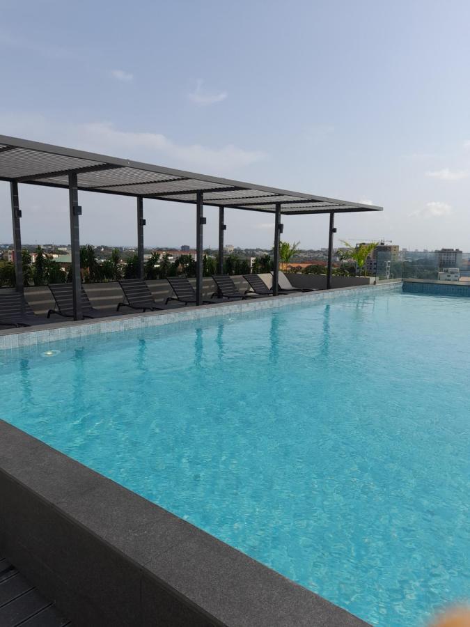 The Lennox D-Plus Apartments Accra Exteriör bild